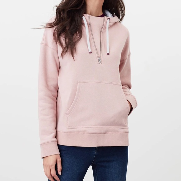 Joules Tops - Joules Myra Heavyweight Half Zip Hoodie